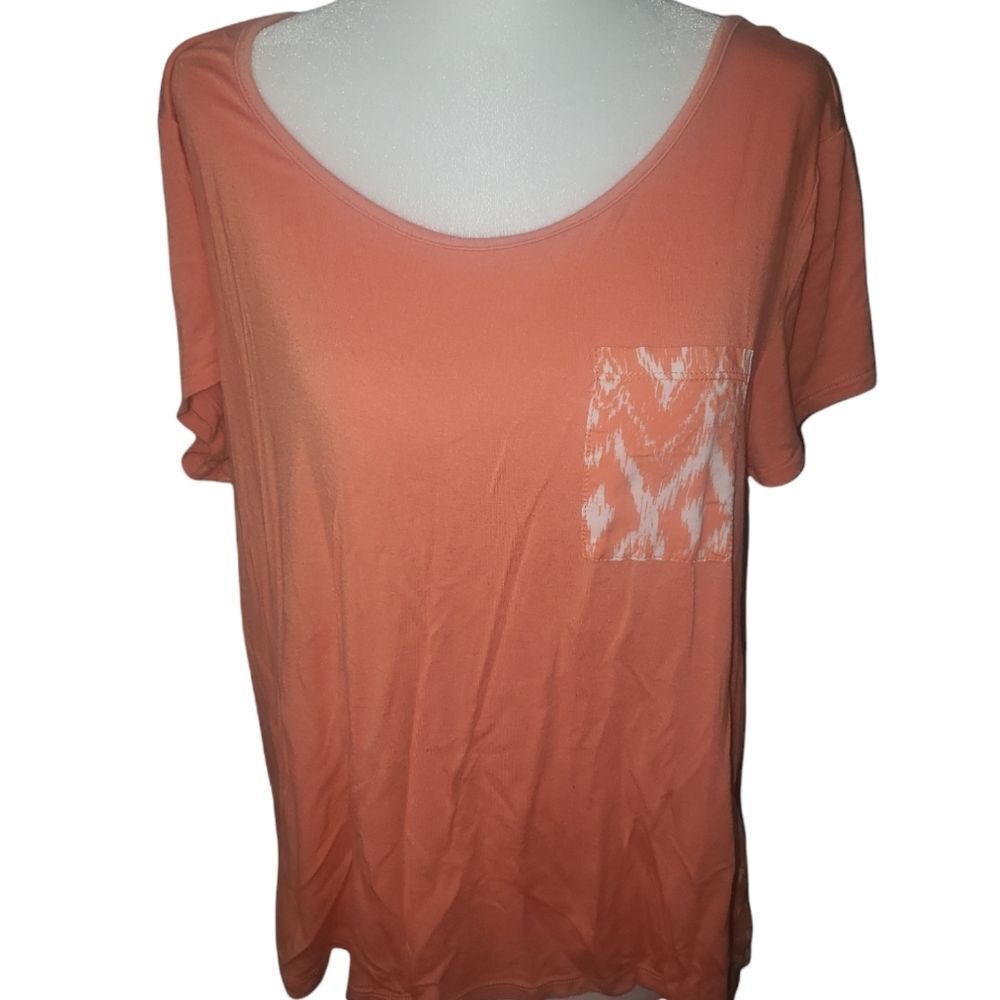 St. John's Bay Orang Tee PXL
